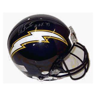Dan Fouts San Diego Chargers NFL Autographed Full Size Proline Helmet