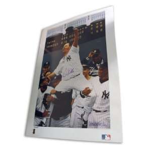 David Wells Signed LE Yankees 16x20 Perfect Game Litho