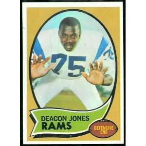 Deacon Jones 1970 Topps Card #125