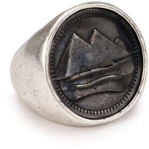  Low Luv by Erin Wasson Coin Cocktail Ring, Size 8 Jewelry
