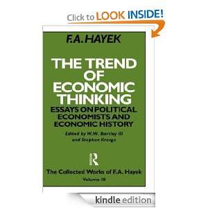   and Economic History, Volume III (The Collected Works of F.A. Hayek