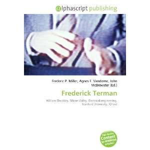  Frederick Terman (9786133853485) Frederic P. Miller 