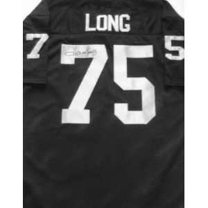  Howie Long Autographed Custom Style Home Throwback Jersey 