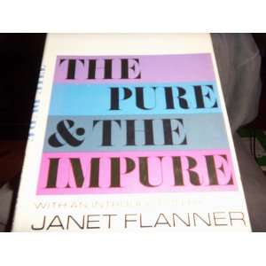  The Pure & the Impure Janet). COLETTE (FLANNER Books