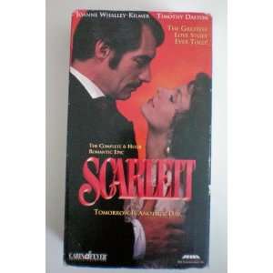   Joanne Whalley Kilmer and Timothy Dalton    2 VHS Tapes in Shelf Box