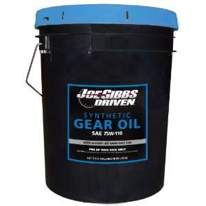 Joe Gibbs 00617 75W 110 Synthetic Gear Oil   5 Gallon Pail