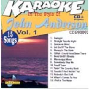   Chartbuster Artist CDG CB90092   John Anderson Vol. 1 
