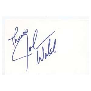 JOHN WALSH Signed Index Card In Person