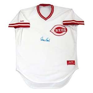 Johnny Bench Autographed / Signed Cinncinati Reds Jersey