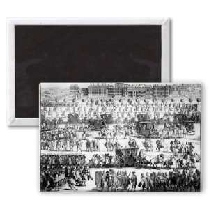  King George I procession to St. Jamess   3x2 inch 