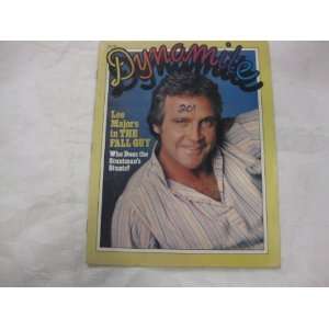  Dynamite #93 Lee Majors cover, Richie Rich biography 1982 