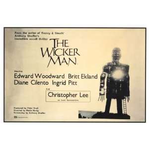  The Wicker Man (1974) 27 x 40 Movie Poster Style E