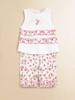 Kissy Kissy   Infants Rosa Verde Top & Pants Set