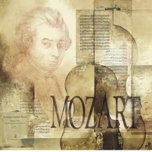   Mozart   Poster by Marie Louise Oudkerk (11.75x11.75)
