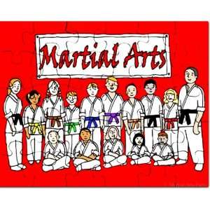  Martial Arts Class Puzzle