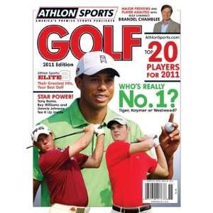 Martin Kaymer unsigned Athlon Sports 2011 PGA Golf Preview Magazine  w 