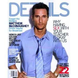    Details April 2005 Matthew McConaughey Daniel Peres Books