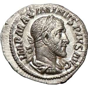  MAXIMINUS I 235AD Ancient Genuine Authentic Silver Roman 