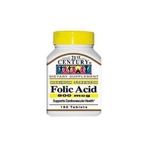  Folic Acid 800 mcg   180 tabs