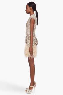 Matthew Williamson Lace Feathered Dress for women  