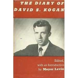  The Diary of David S. Kogan Meyer, Ed Levin Books