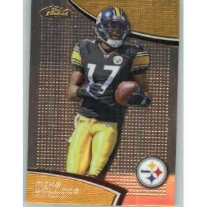  2011 Topps Finest #4 Mike Wallace   Pittsburgh Steelers 