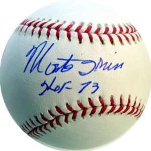 Monte Irvin Autographed MLB Baseball