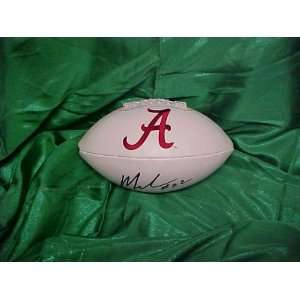 Nick Saban Hand Signed Autographed Alabama Crimson Tide Full Size 