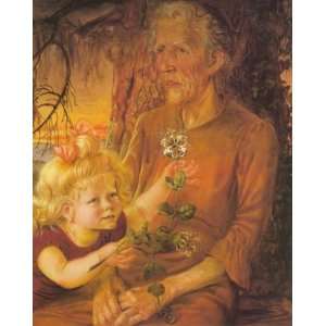 Hand Made Oil Reproduction   Otto Dix   32 x 40 inches   Mother and 