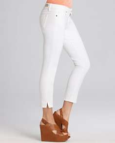 Paige Denim Jeans   Kylie Crop Leg Jean in Optic White Wash