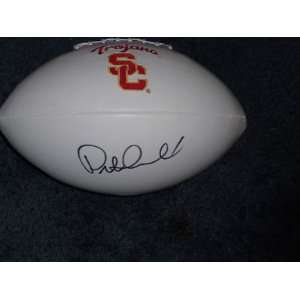  Pete Carroll Seahawks autographed USC football ball 