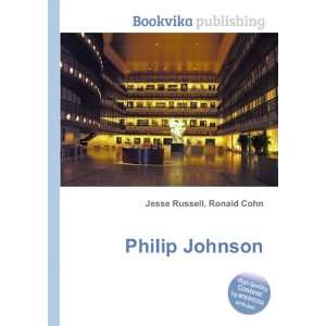  Philip Johnson Ronald Cohn Jesse Russell Books