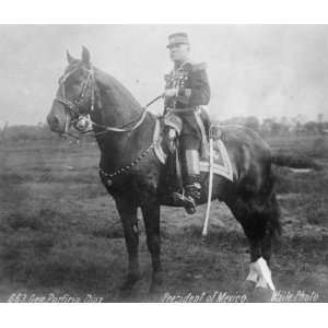  early 1900s photo Gen. Porfirio Diaz, President of Mexico 