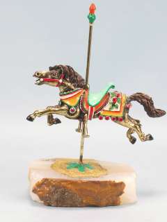 RUNNING CAROUSEL HORSE FACTORY DIRECT FROM RON LEE  