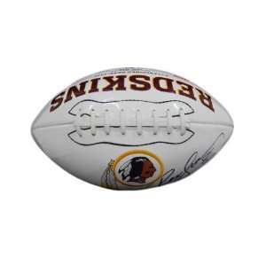 Rex Grossman Autographed Full Size Washington Redskins NFL Football