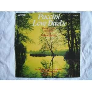   RICHARD LEWIS Puccini Love Duets LP Leonore Lafayette / Richard Lewis