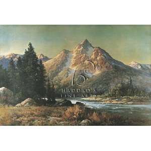  Evening In The Tetons By Robert Wood Highest Quality Art 