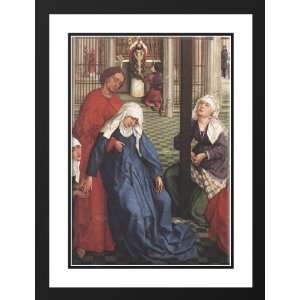 Weyden, Rogier van der 28x38 Framed and Double Matted Seven Sacraments 