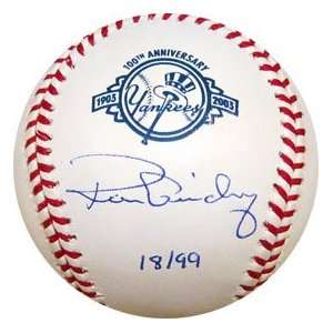 Ron Guidry Autographed Baseball