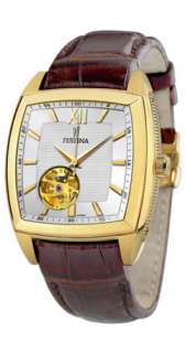 FESTINA AUTOMATIC F6754/1  GOLD PVD  CLASSIC MENS WATCH NEW 2 YEARS 