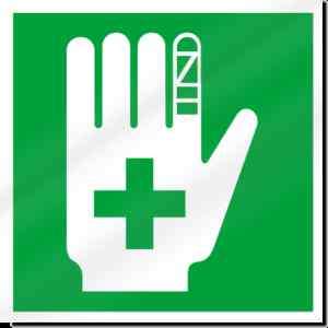 First Aid Symbol Safety Sign  