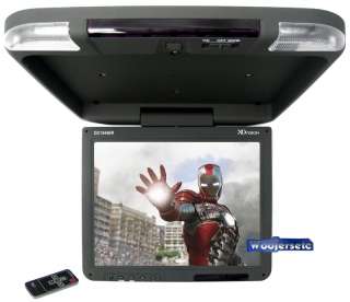 XO 13.3 GREY TV FLIP DOWN MONITOR LCD TFT SCREEN NEW  