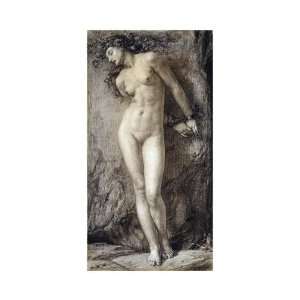 Andromeda by Sir Edward John Poynter. size 12.5 inches width by 20 