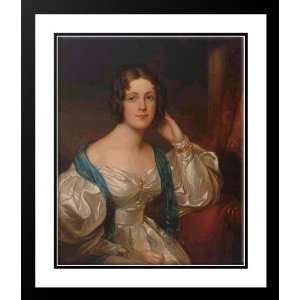  Lawrence, Sir Thomas 20x23 Framed and Double Matted Lady 