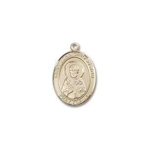  St. John Chrysostom Medium 14kt Gold Rosary Center 
