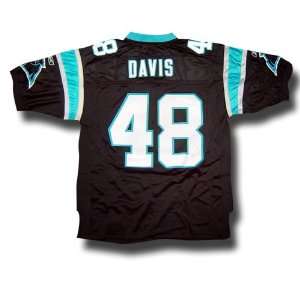 Stephen Davis #48 Carolina Panthers Authentic NFL Player Jersey by 