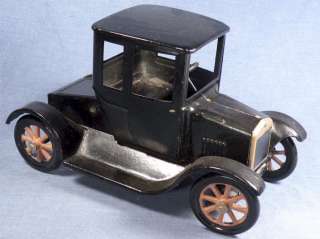   1920s BUDDY L FLIVVER COUPE PRESSED STEEL TOY CAR  Estate Find  