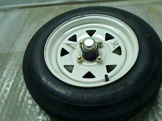 TRAILER WHEEL AND TIRE 4.80 12  