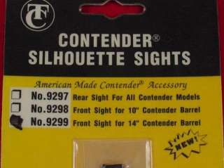  Contender TC Super 14 Barrel Silhouette Target Front Sight  