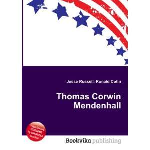  Thomas Corwin Mendenhall Ronald Cohn Jesse Russell Books
